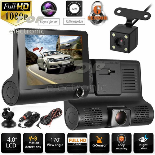 Dash cam dvr - 4'', hd